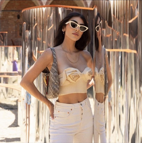 🎈LAST ONE! Zara Limited edition Floral Bustier - Picture 9 of 16